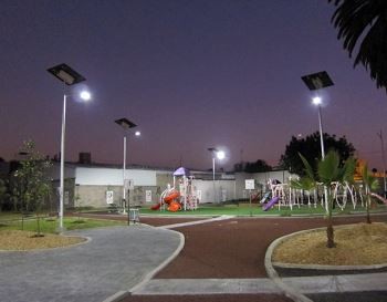 10M 80W Super Bright Lamp Solar Street Lights