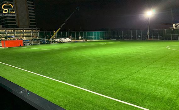 High Mast Posts with Flood Lights