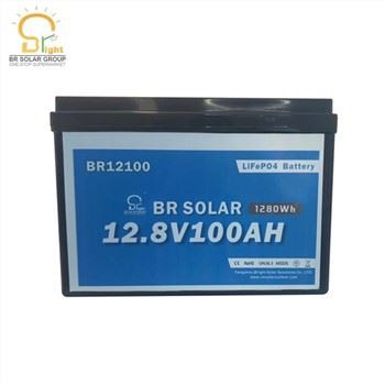 12.8V 100Ah Lithium Battery LiFePo4 Battery