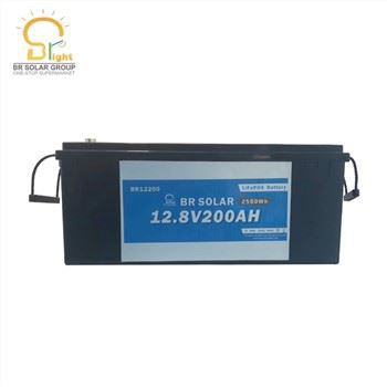 12.8V 200Ah Lithium Battery LiFePo4 Battery